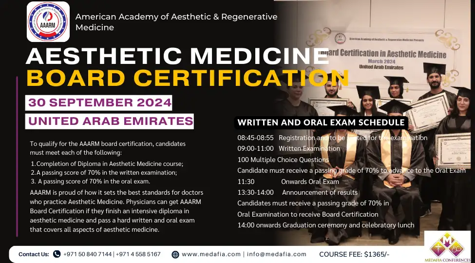 Aesthetic Medicine Board Certification