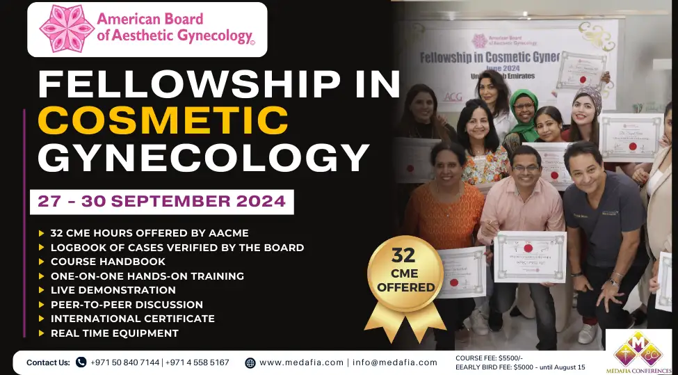 Fellowship in Cosmetic Gynecology Sept 2024