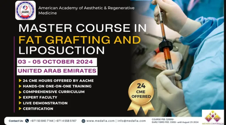 Master Course in Fat Grafting and Liposuction October 2024